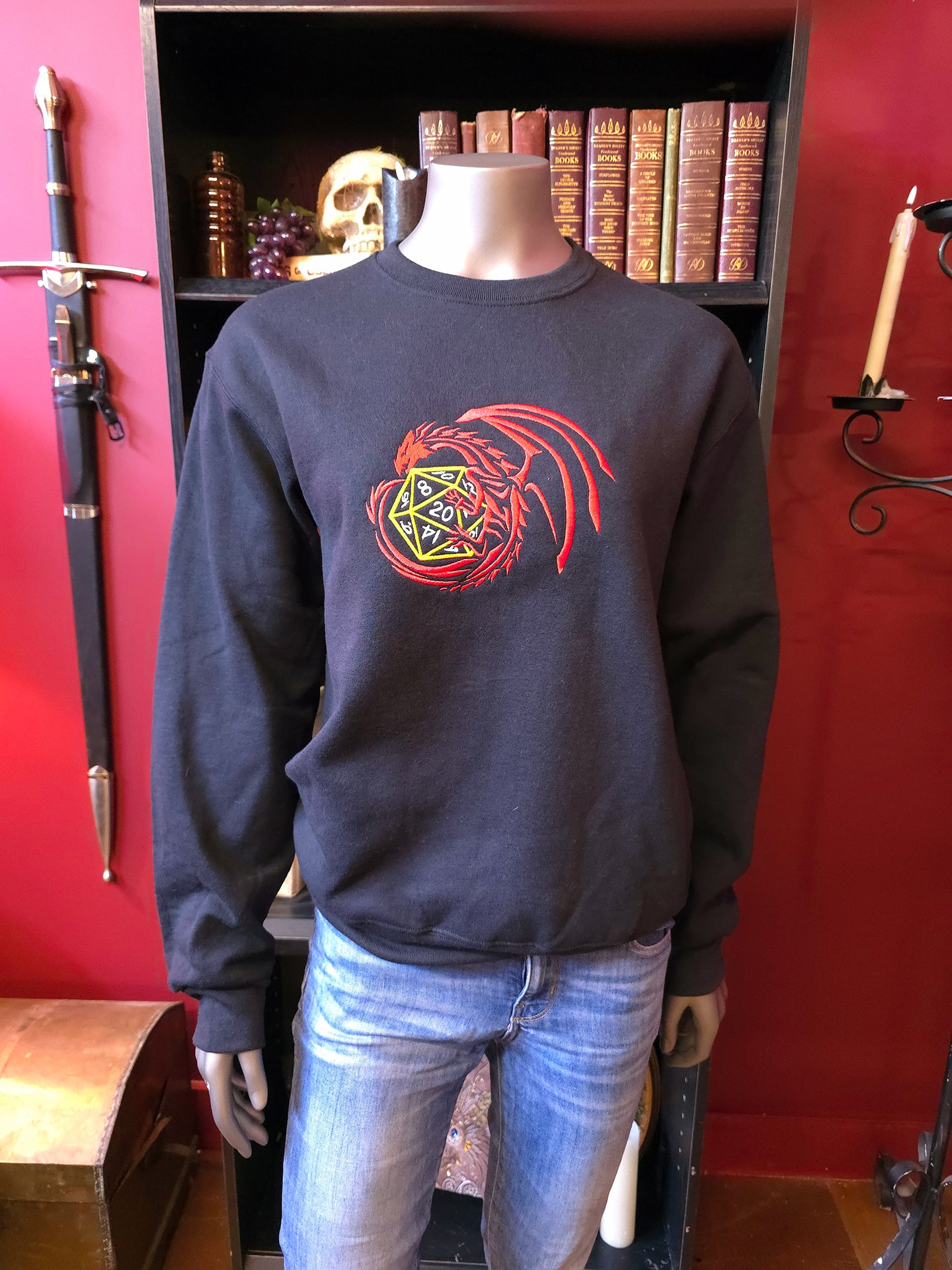 Dice Dragon Crewneck