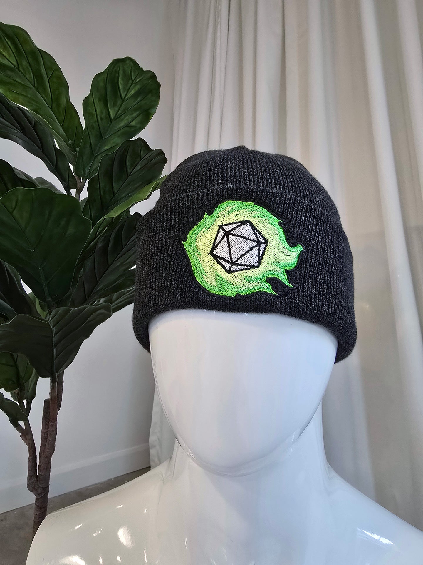 Green Flame Toque