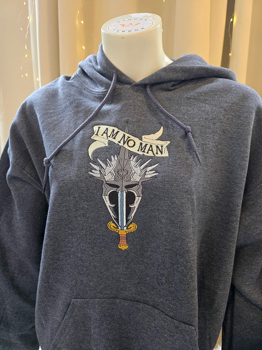 I am no man hoodie
