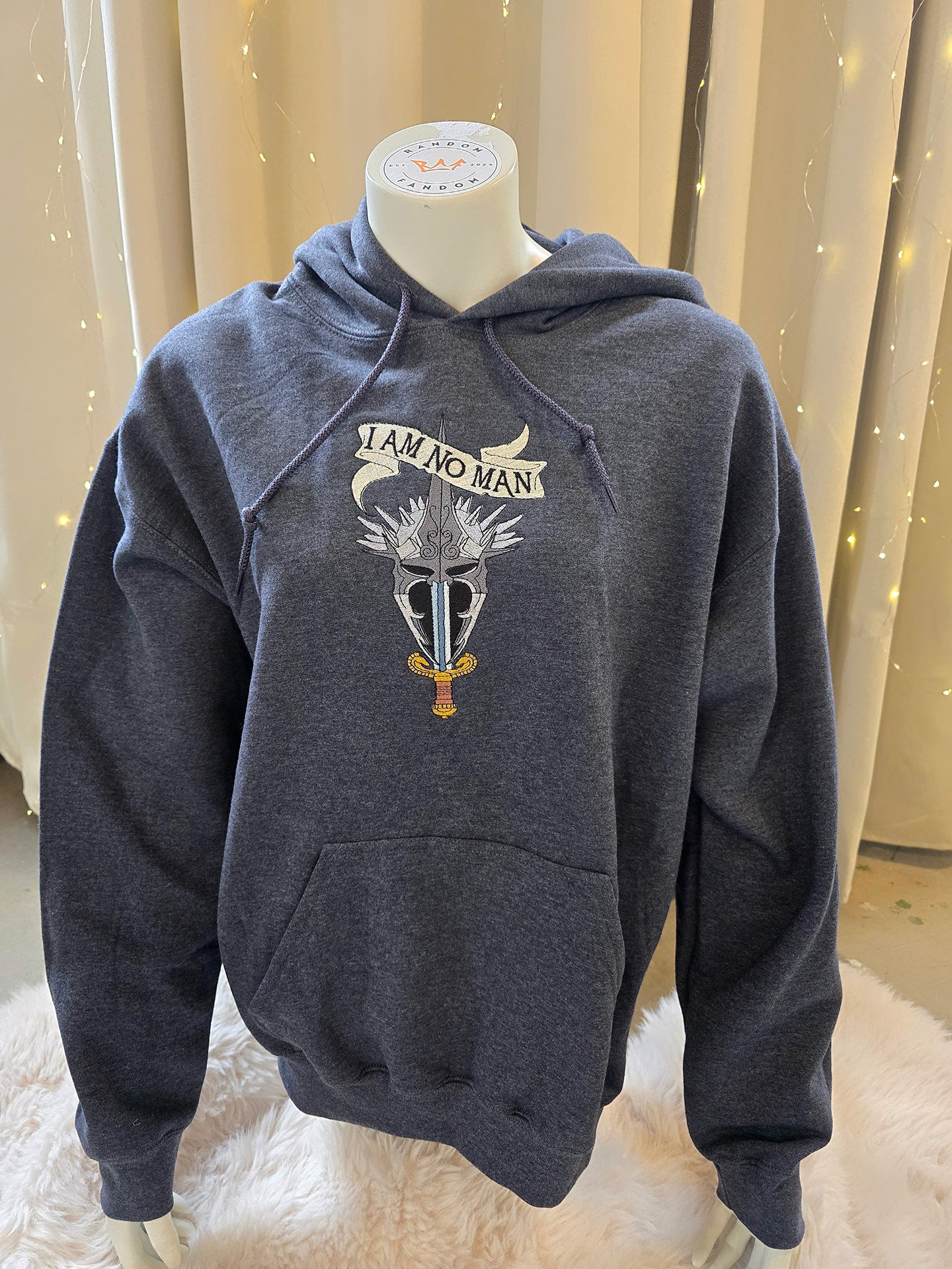 I am no man hoodie
